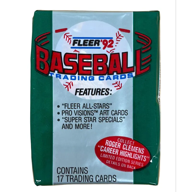 1992 Fleer Baseball Pack