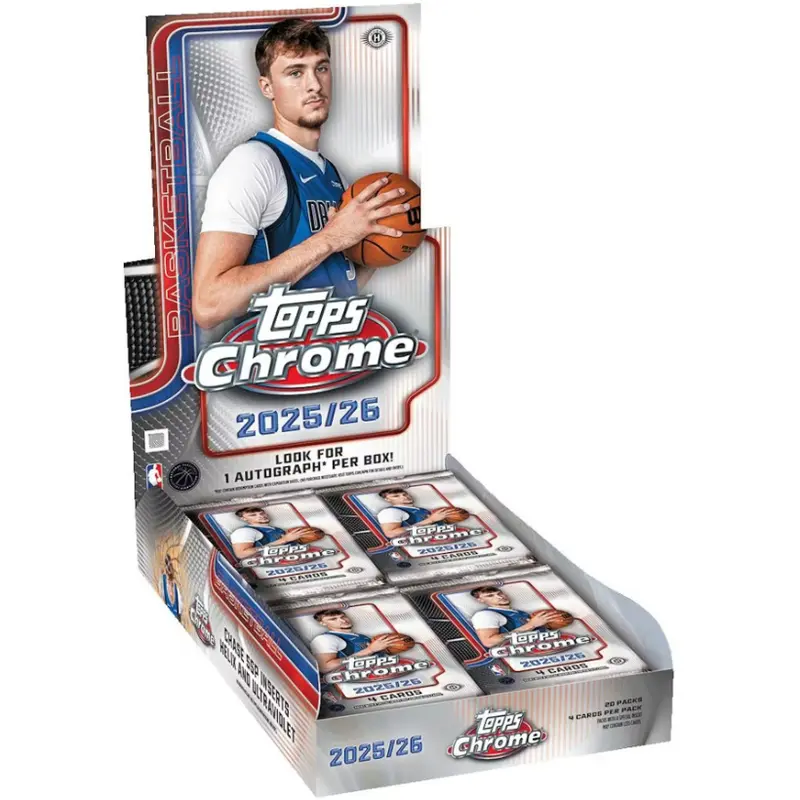 2025/26 Topps Chrome Basketball Hobby Box