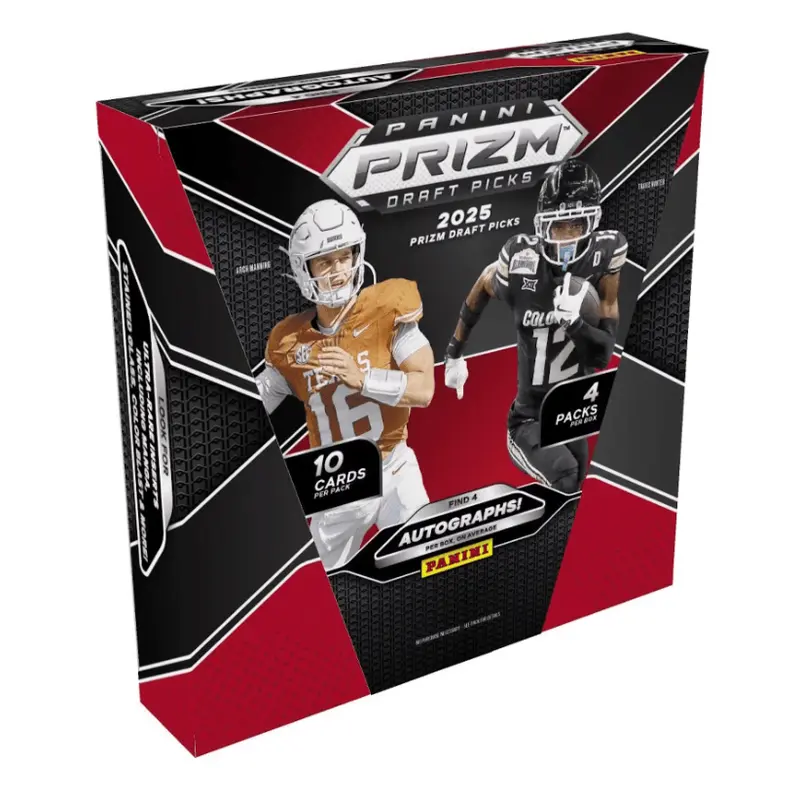 2025 Panini Prizm Draft Picks Collegiate Football Hobby Box