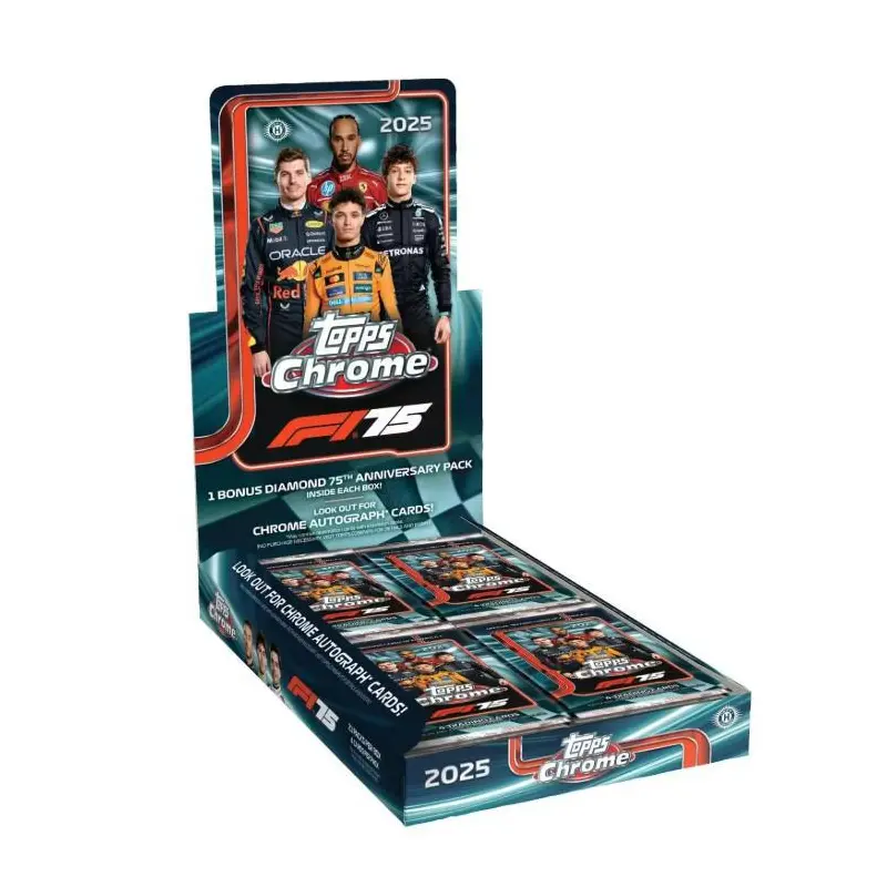 2025 Topps Chrome Formula 1 Racing Hobby Box