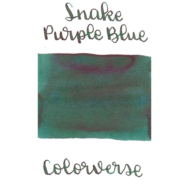 Colorverse 2025 Blue Green Snake Glistening Purple Blue