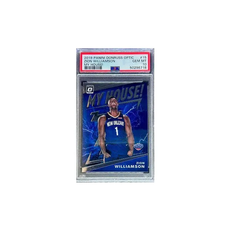 Zion Williamson 2019 Panini Donruss Optic My House! #15  PSA 10