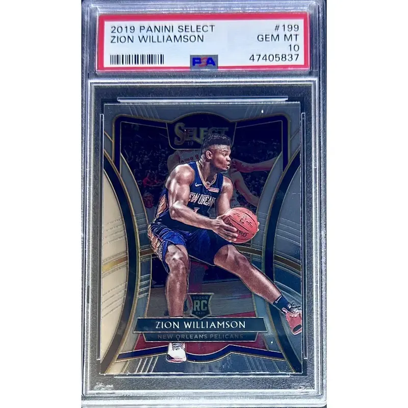 Zion Williamson 2019 Panini Select #199 PSA 10
