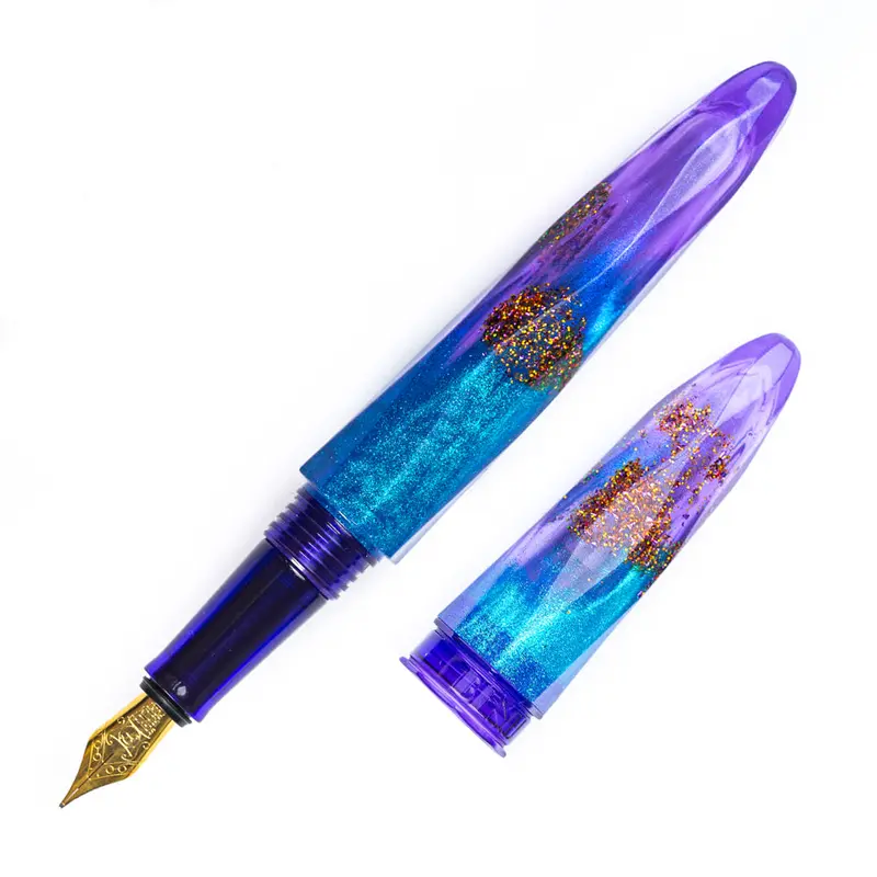 BENU Briolette Amethyst Tide Fountain Pen
