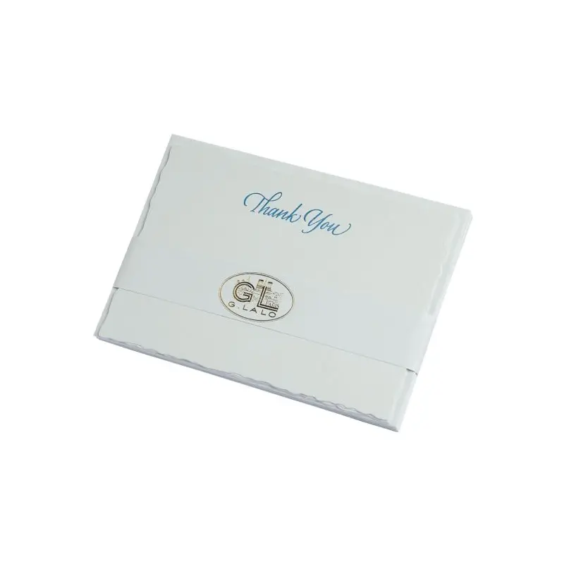 G. Lalo Thank You Deckle Edge Cards