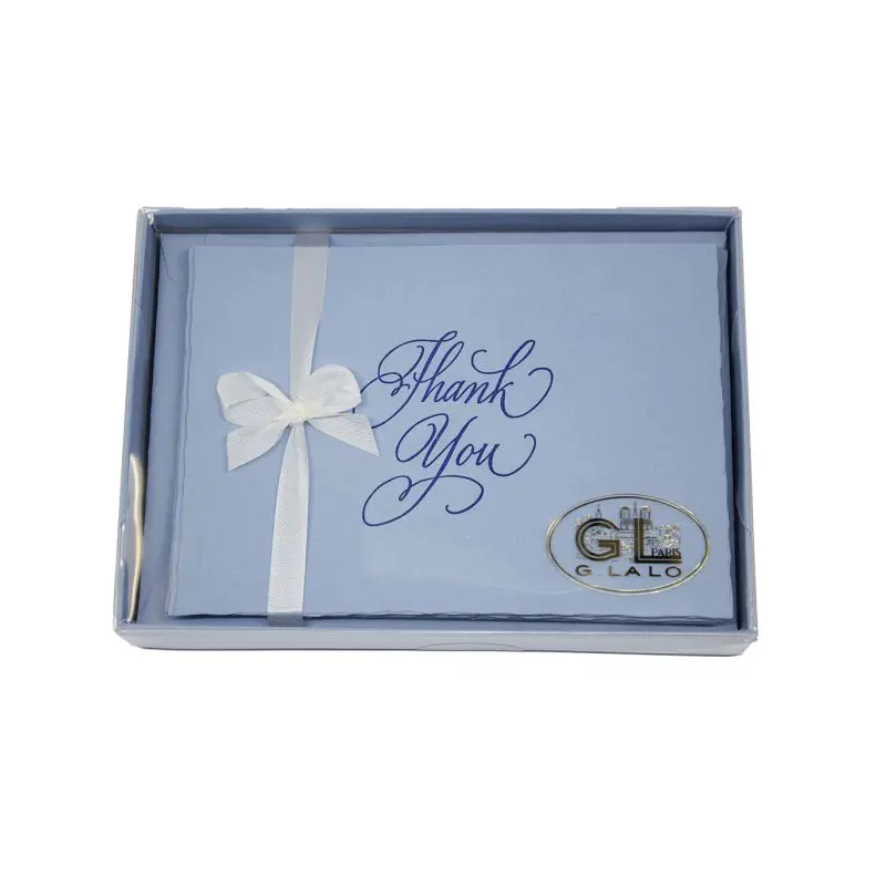 G. Lalo Thank You Gift Box 4  x 6- Blue