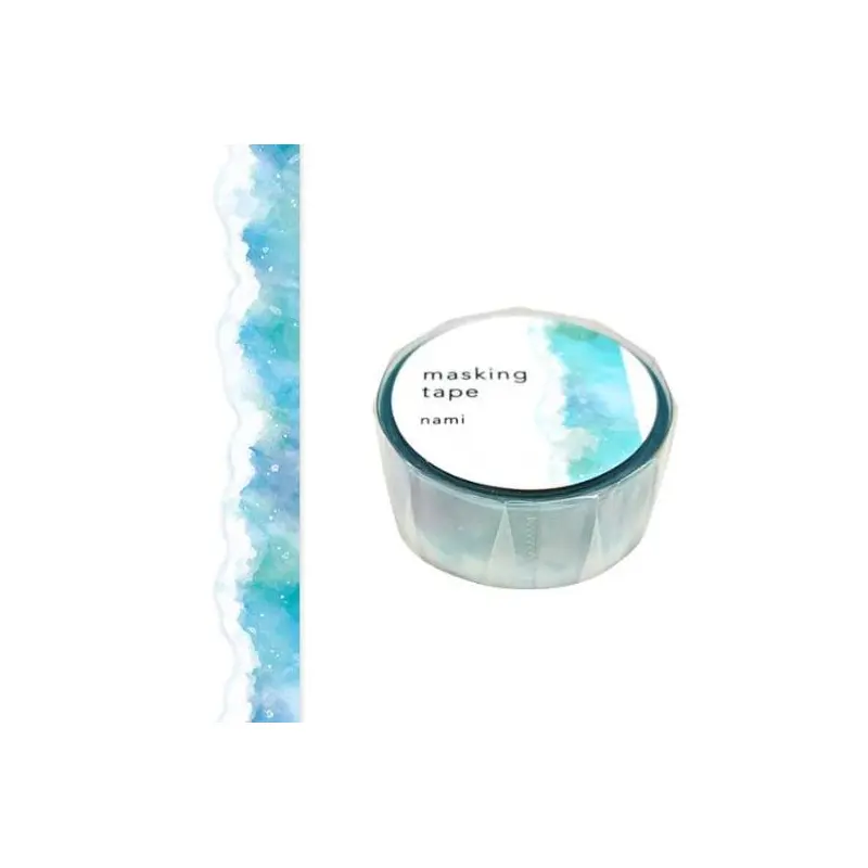Mind Wave - Washi tape - 18mm - Nami