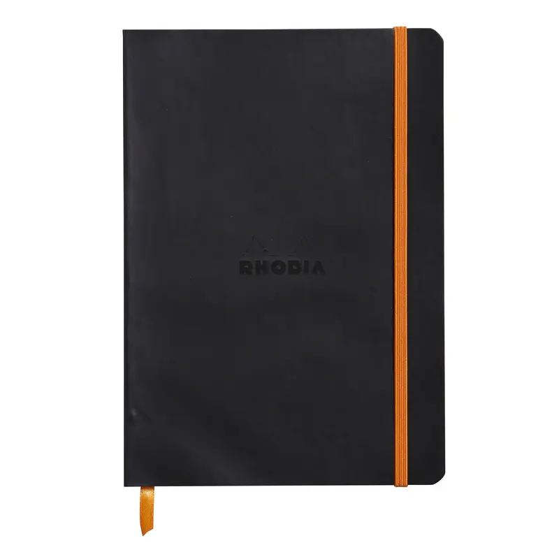 Rhodia Rhodiarama Webnotebook Softcover 9.75'" x 7.5" - Dot Grid