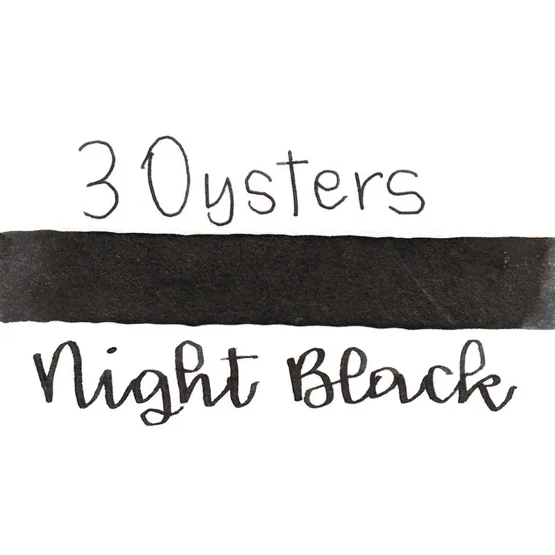 3 Oysters Ink - Hunters - Night Black