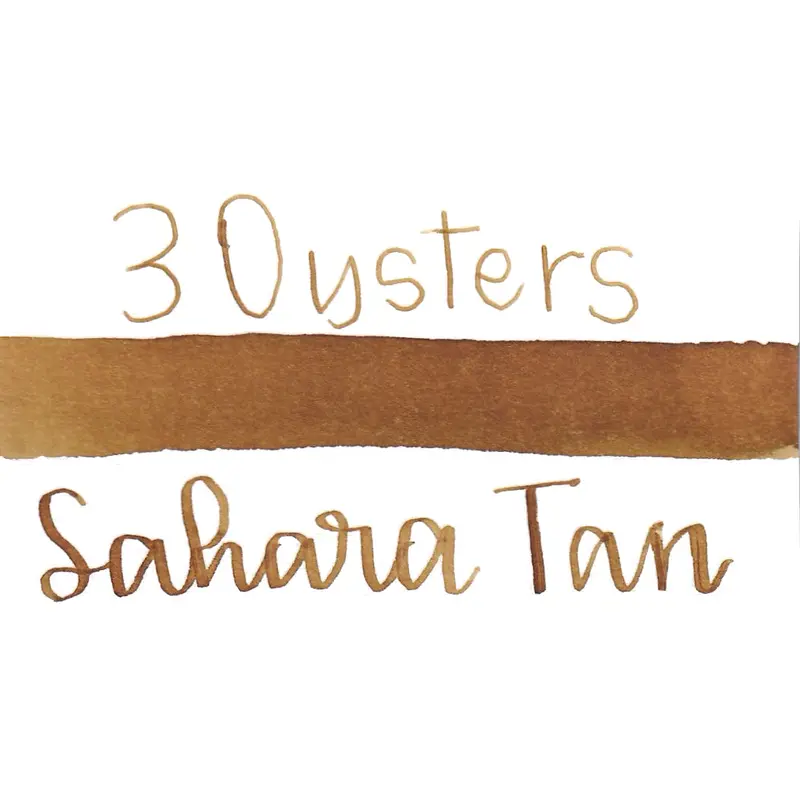 3 Oysters Ink - Hunters - Sahara Tan