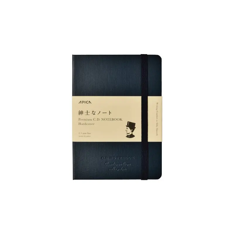 APICA Premium CD Hard Cover Notebook - A6 Lined