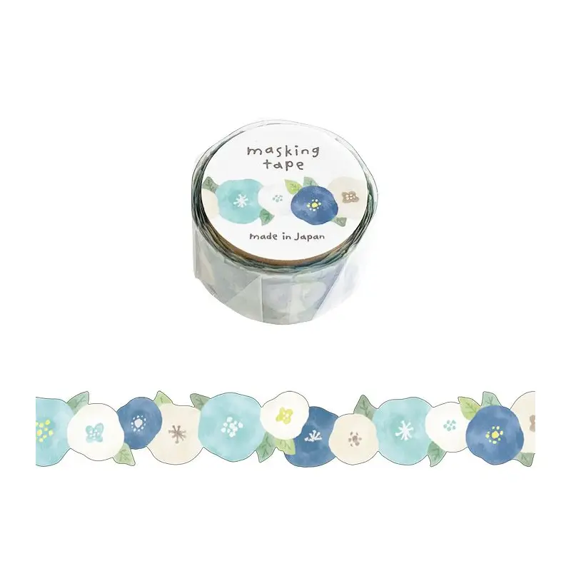 Mind Wave- Washi tape - 18mm - Hana Blue