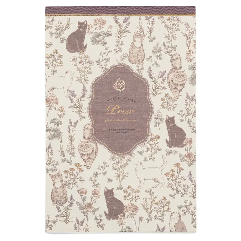NB.CO - Prier Valse Des Fleurs Letter Pad - A5