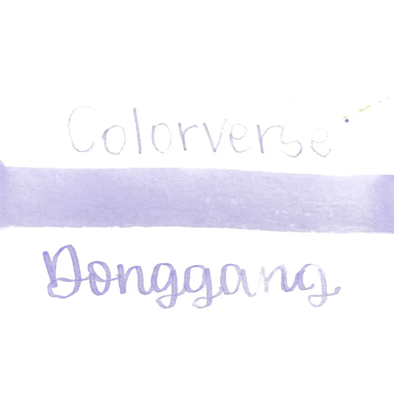Colorverse Korea Wildflower Series Ink #67 Donggang Pasqueflower Glistening
