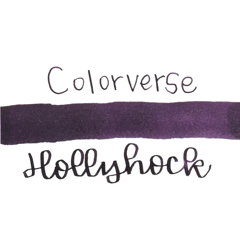 Colorverse Korea Wildflower Series Ink #68 Hollyhock
