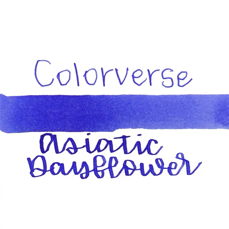 Colorverse Korea Wildflower Series Ink #70 Asiatic Dayflower