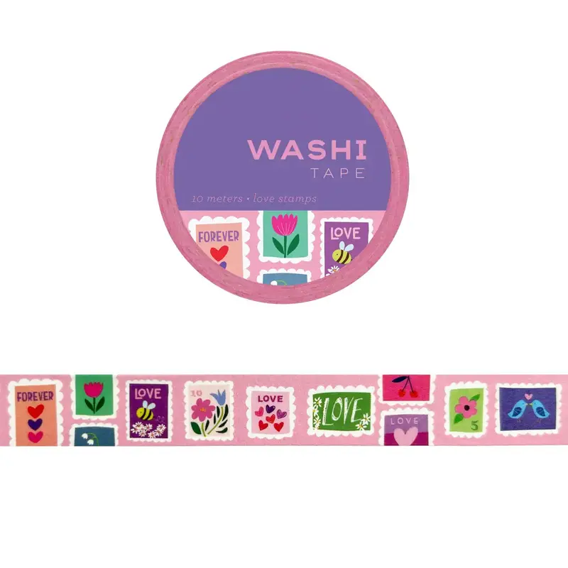 Girl of ALL WORK - Washi tape - 15mm - Love Stamps