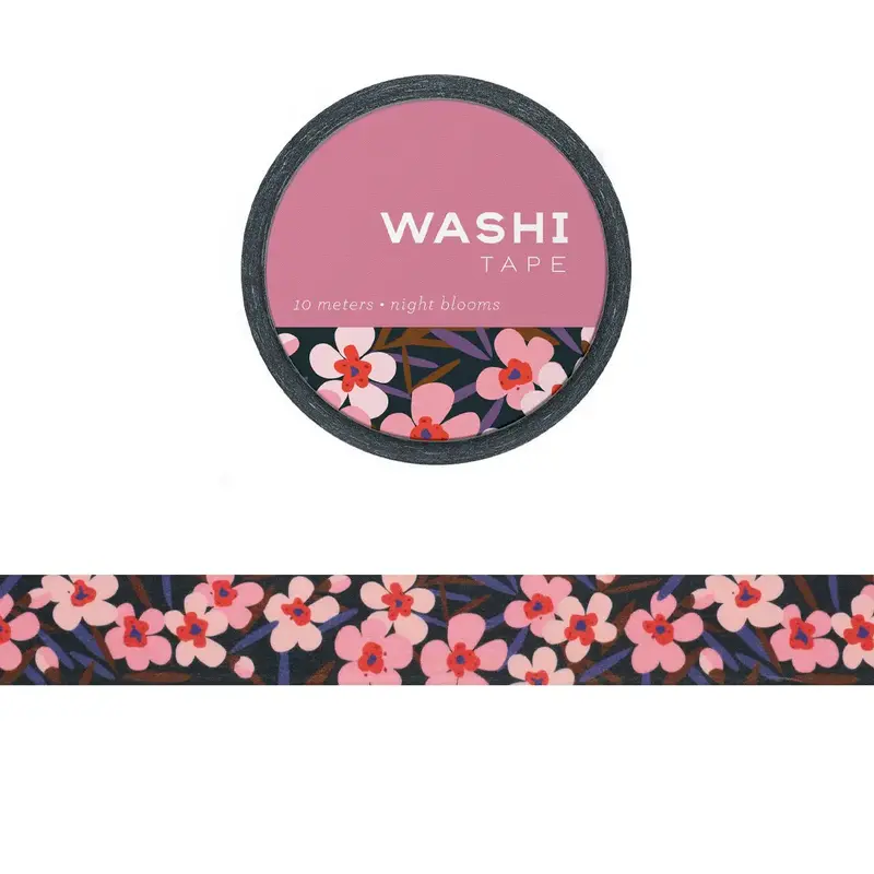 Girl of ALL WORK - Washi tape - 15mm - Night Blooms