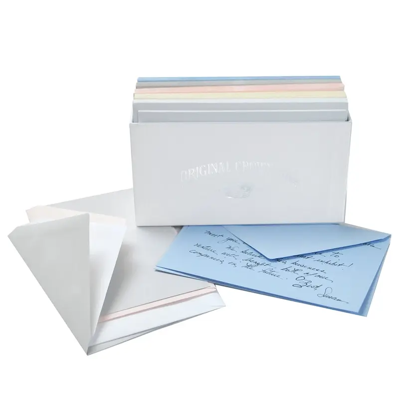 Original Crown Mill Laid Note Card Assortments