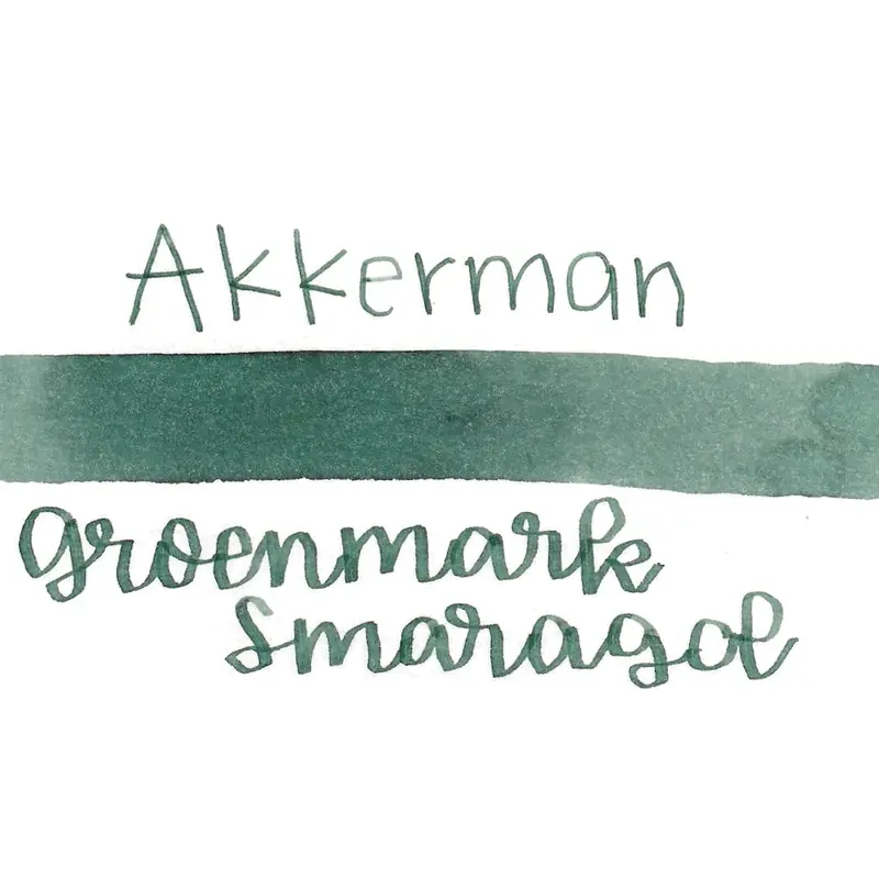 Akkerman Ink 26 Groenmarkt Smaragd