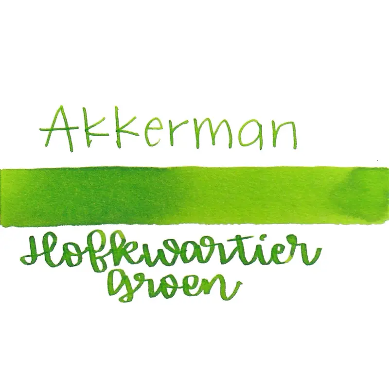 Akkerman Ink 28 Hofkwartier Groen
