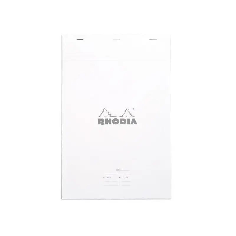 Rhodia #19 Classic Staplebound Notepad Meeting - Ice