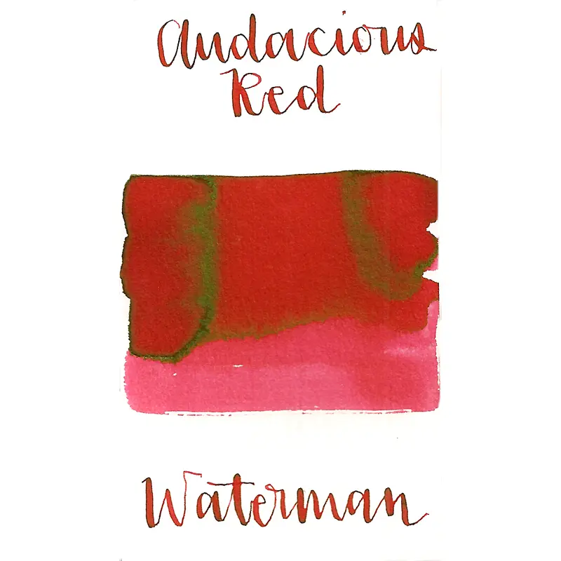 Waterman Audacious Red Ink