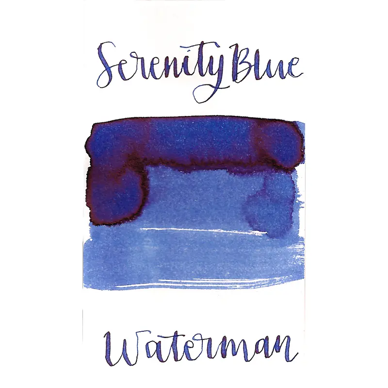 Waterman Serenity Blue Ink