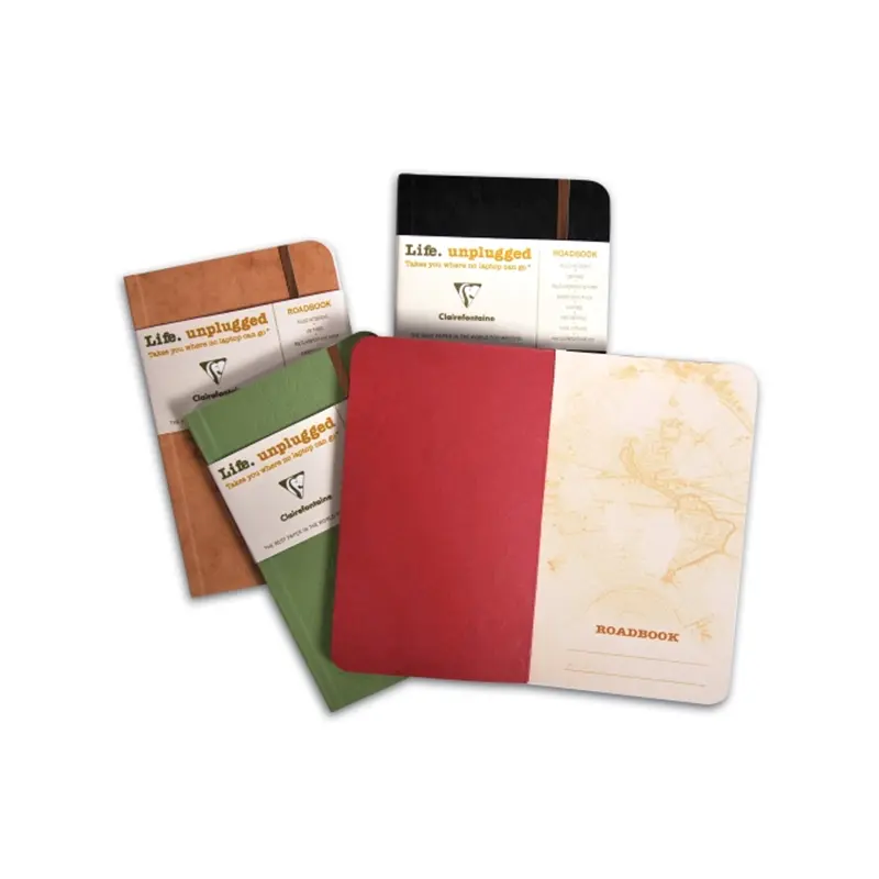 Clairefontaine Basics Life Unpluged A5 Roadbook- Red