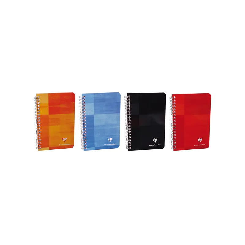 Clairefontaine Classics A5 Side Wirebound Notebook- French Ruled