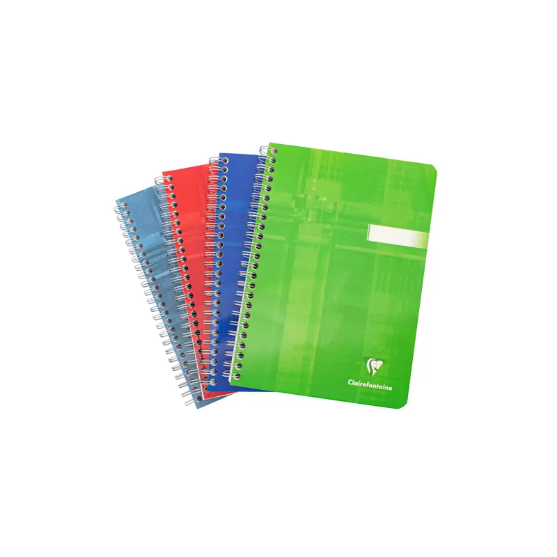 Clairefontaine Classics A5 Side Wirebound Notebook- Lined (90 Sheets)