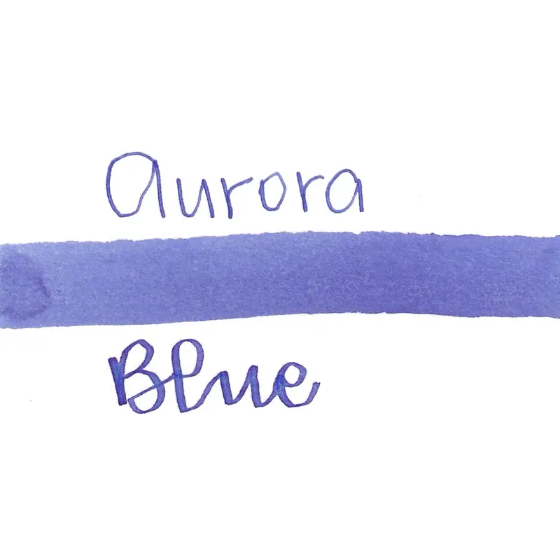 Aurora Blue Ink