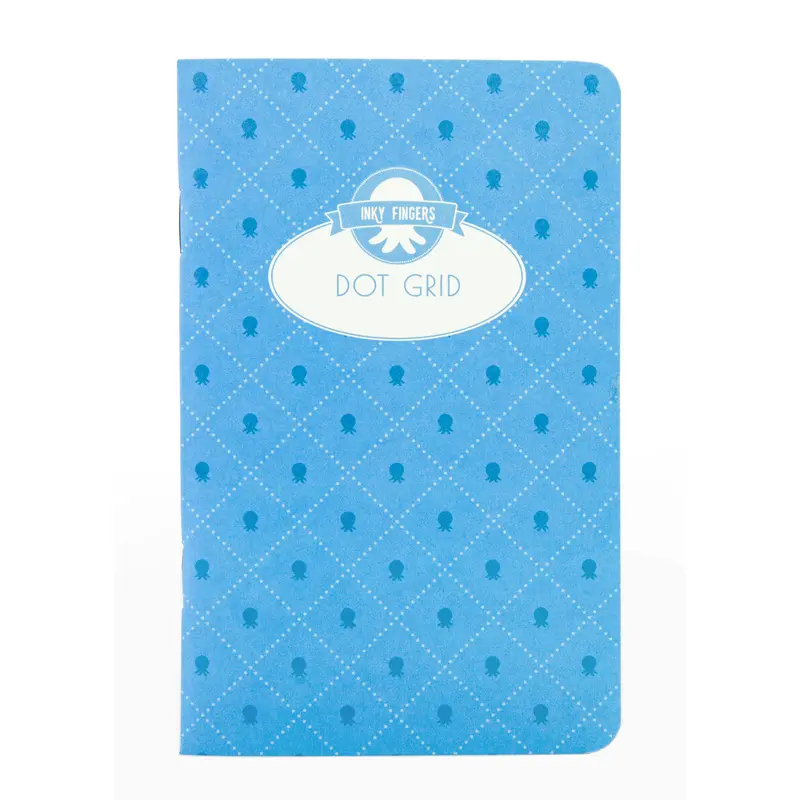 Inky Fingers Pocket Dot Grid Notebook