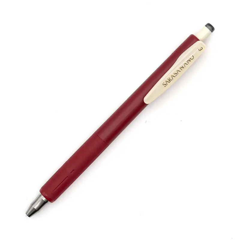 Zebra Sarasa Nano Gel Pen 0.3mm Cassis Black