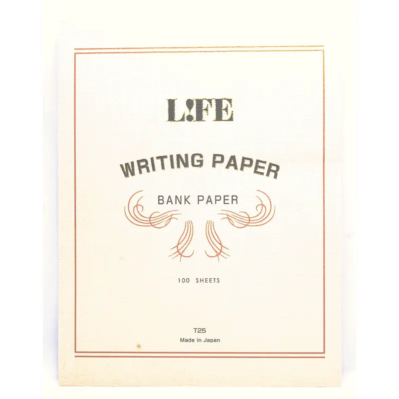Life Stationery Bank Paper Large Top Bound