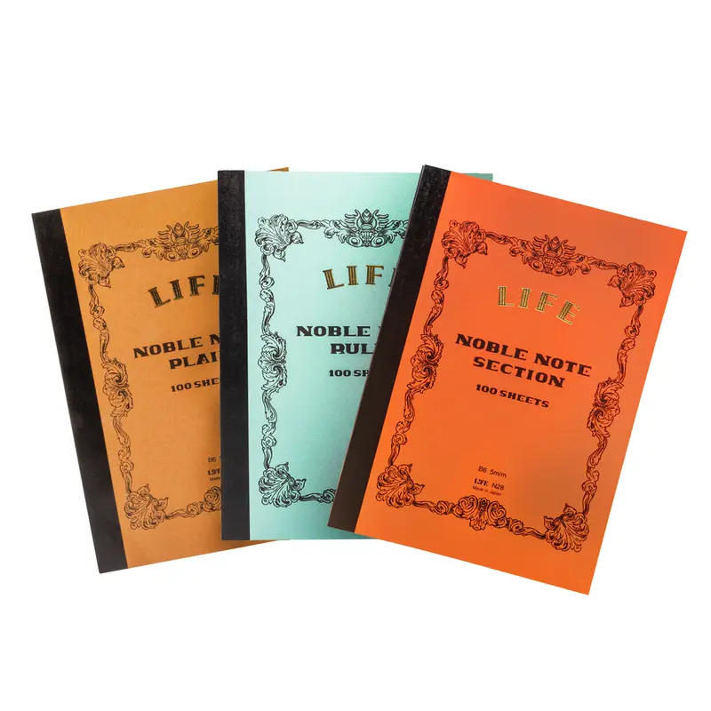 Life Stationery Noble Note B6 Side Bound Notebook
