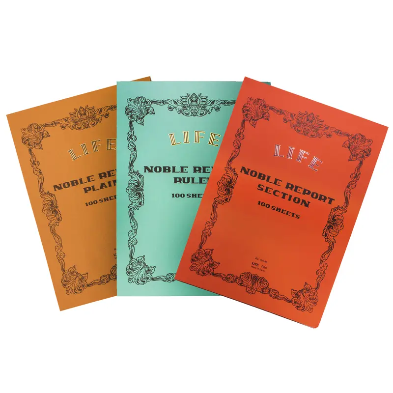 Life Stationery Noble Report A4 Top Bound Notepad
