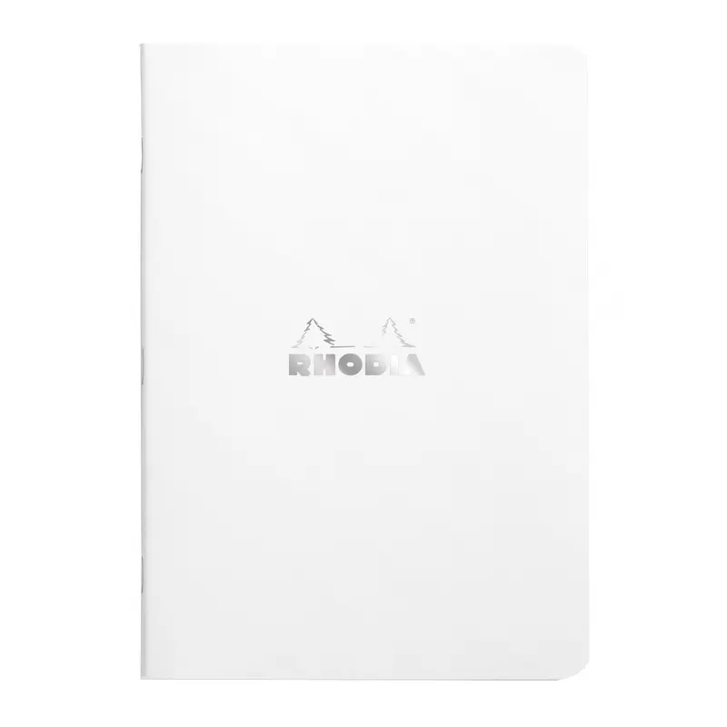 Rhodia Classic Side Staplebound Notebook 6 x 8 1/4- Ice