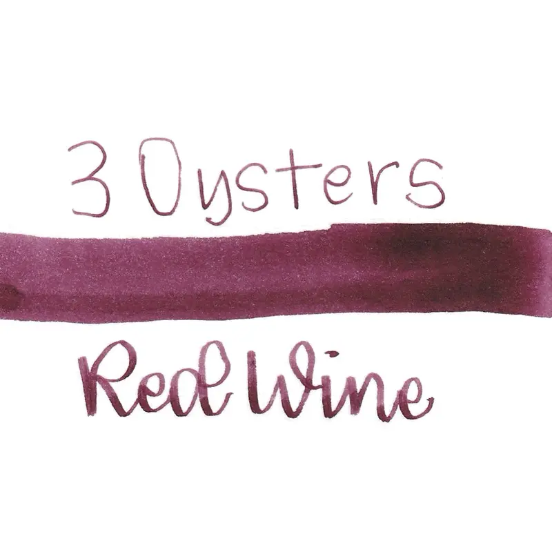 3 Oysters Ink - Delicious Red Wine