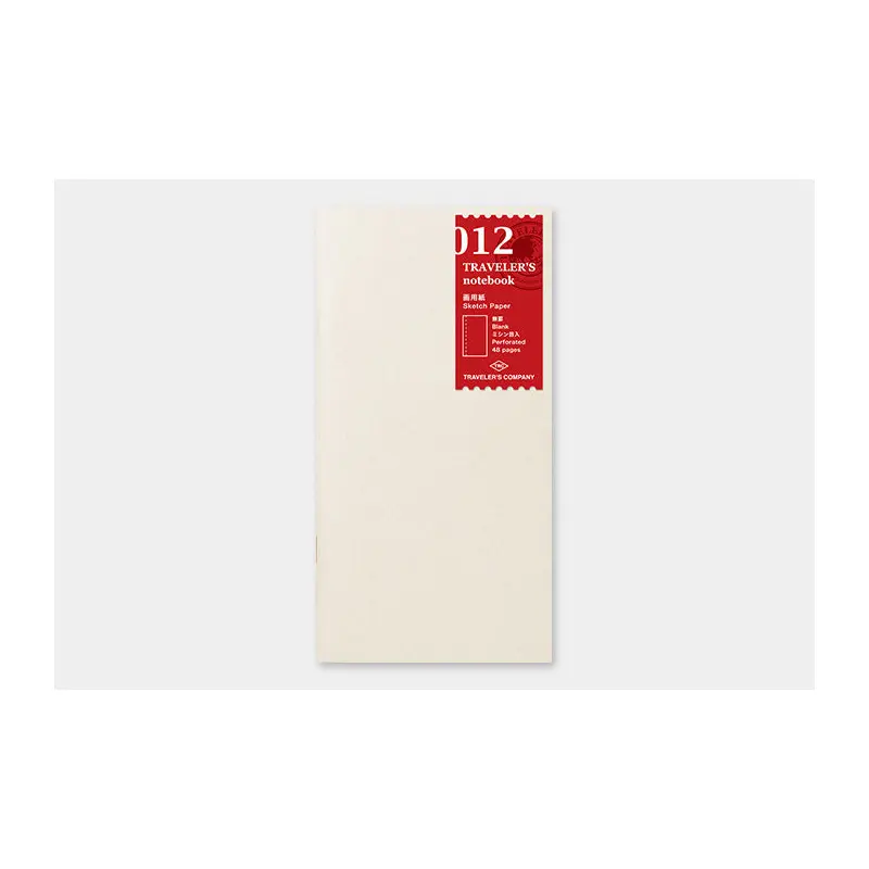 TRAVELER'S COMPANY Regular Sized Refill 012 - Sketch Paper