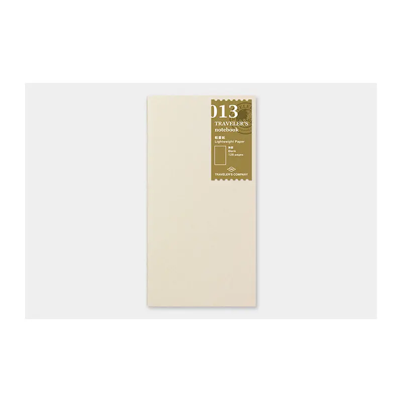 TRAVELER'S COMPANY Regular Sized Refill 013 - Lightweight Paper