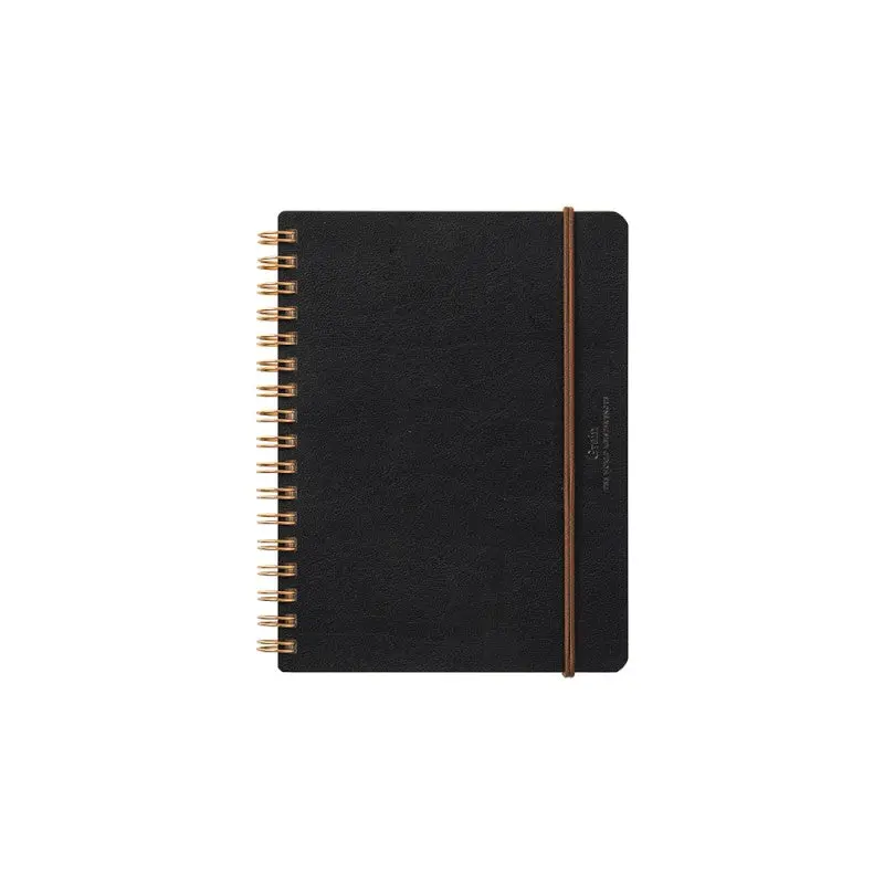 Midori Grain B6 Notebook- Black