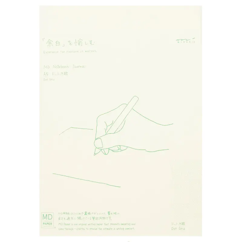 Midori MD A5 Notebook Journal- Dot Grid