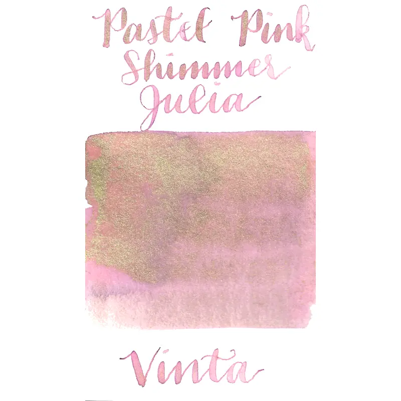 Vinta Inks - Pastel Pink Shimmer - Julia 1991