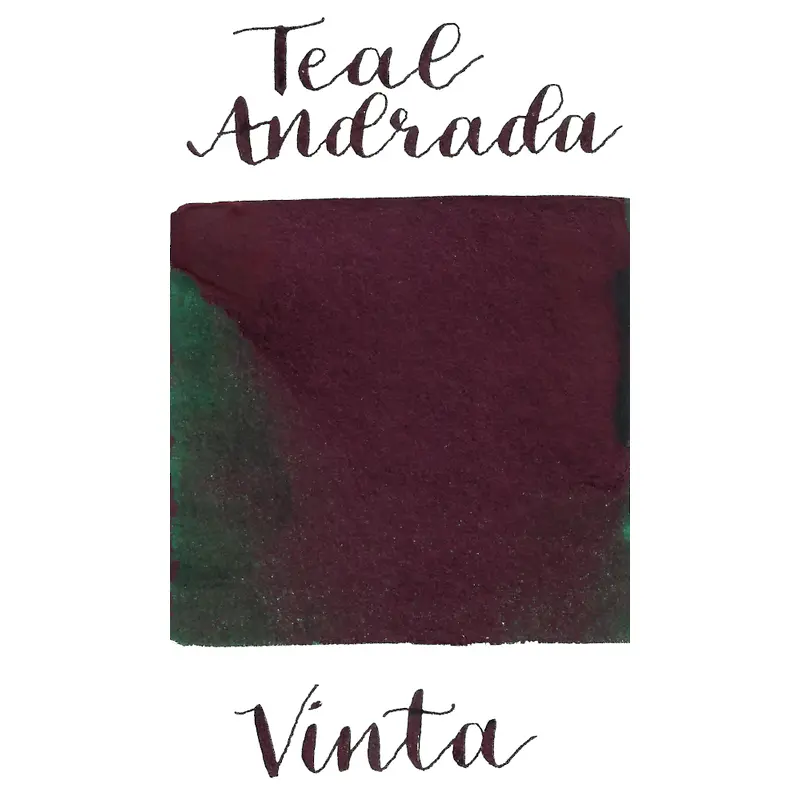 Vinta Inks - Teal - Andrada 1898