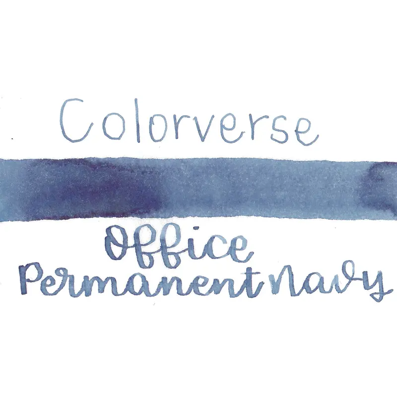 Colorverse Office Series Permanent Navy Blue