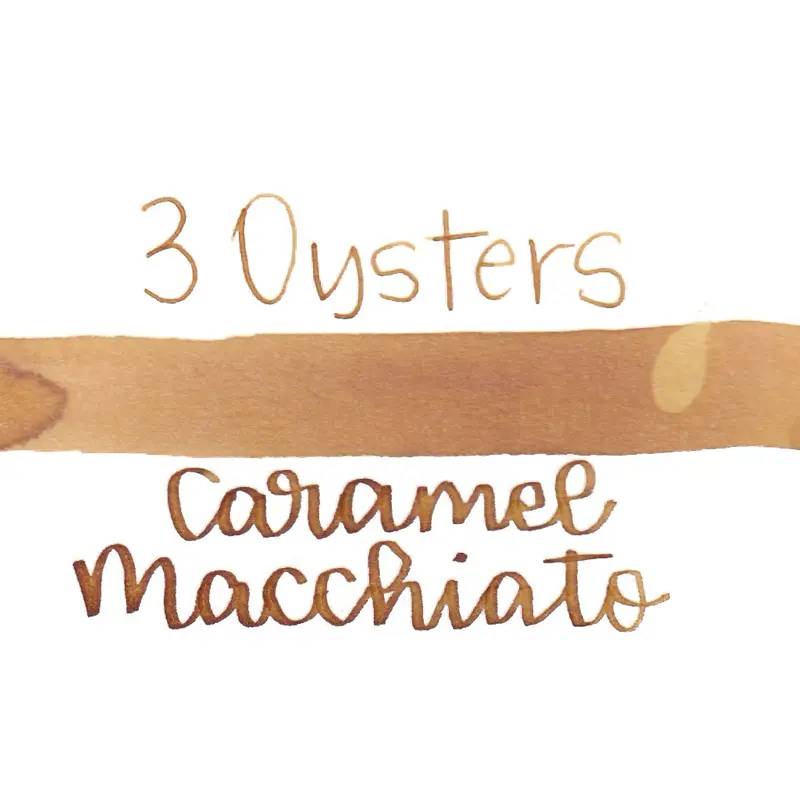 3 Oysters Ink - Delicious Caramel Macchiato