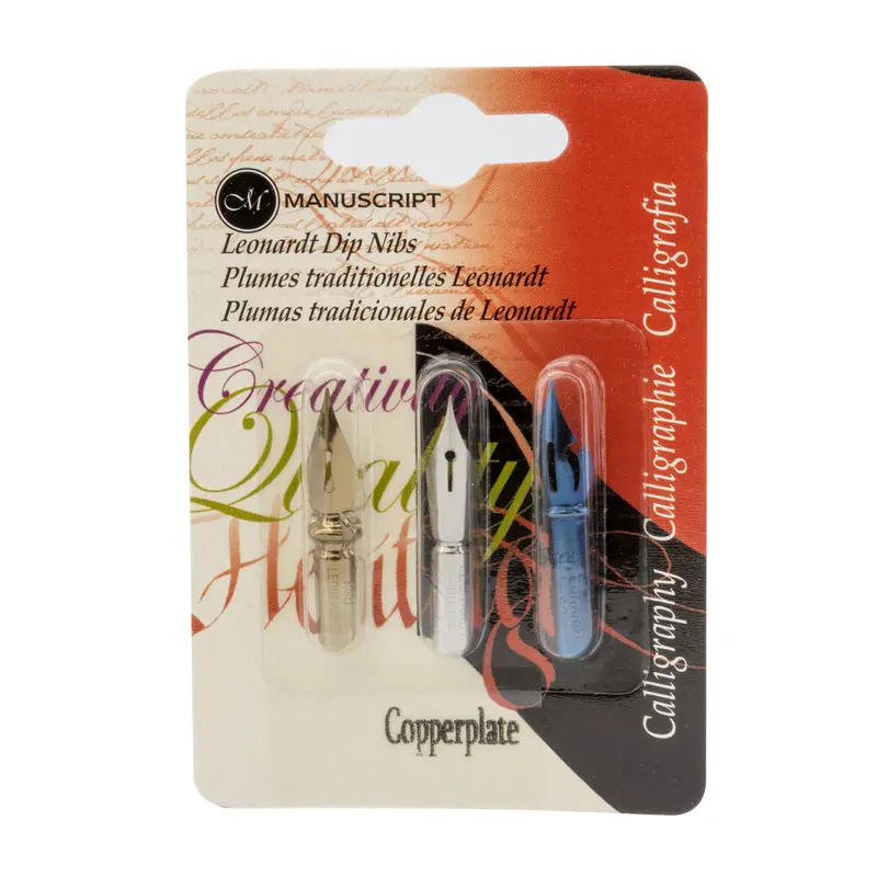 Manuscript Copperplate Nibs 3-Pack