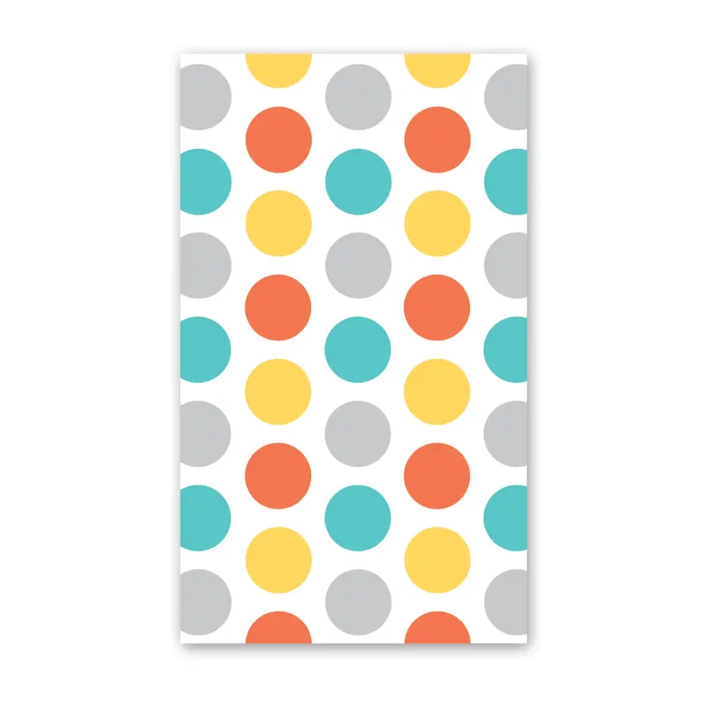 Rock Scissor Paper Mini Card - Blue Polka Dots