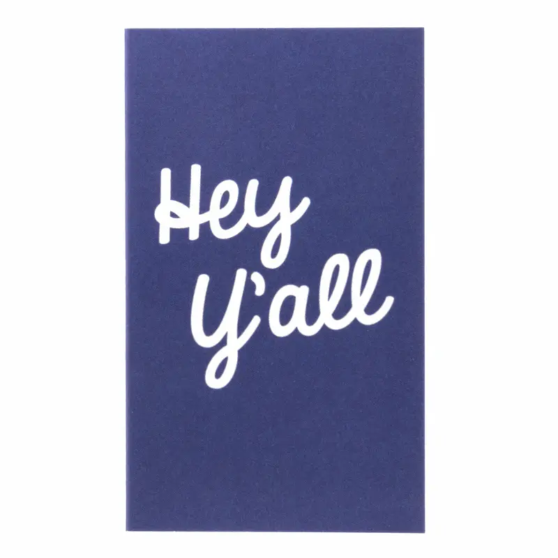 Rock Scissor Paper Mini Card - Hey Y'all